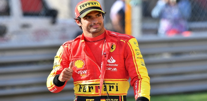 Ferrari's Carlos Sainz Ferrari's Carlos Sainz