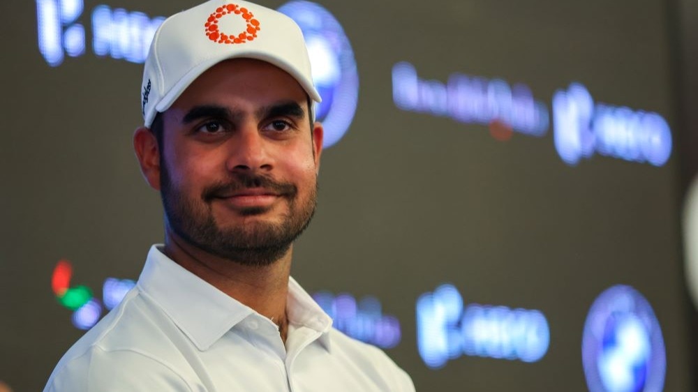 Shubhankar Sharma is keen to make his mark at the 57th Hero Indian Open on what was his home course in his early years as a professional. Image courtesy HIO Shubhankar Sharma is keen to make his mark at the 57th Hero Indian Open on what was his home course in his early years as a professional. Image courtesy HIO