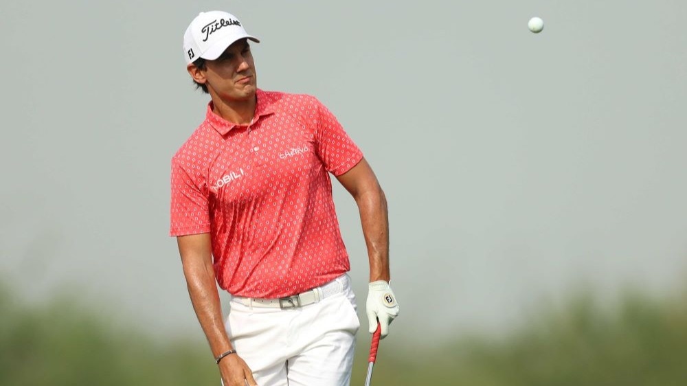 Comeback man and joint day one leader at the Hero Indian Open, Matto Manassero of Italy in action at the DLF Golf and Country Club on Thursday. Image courtesy Getty Images. Comeback man and joint day one leader at the Hero Indian Open, Matto Manassero of Italy in action at the DLF Golf and Country Club on Thursday. Image courtesy Getty Images.