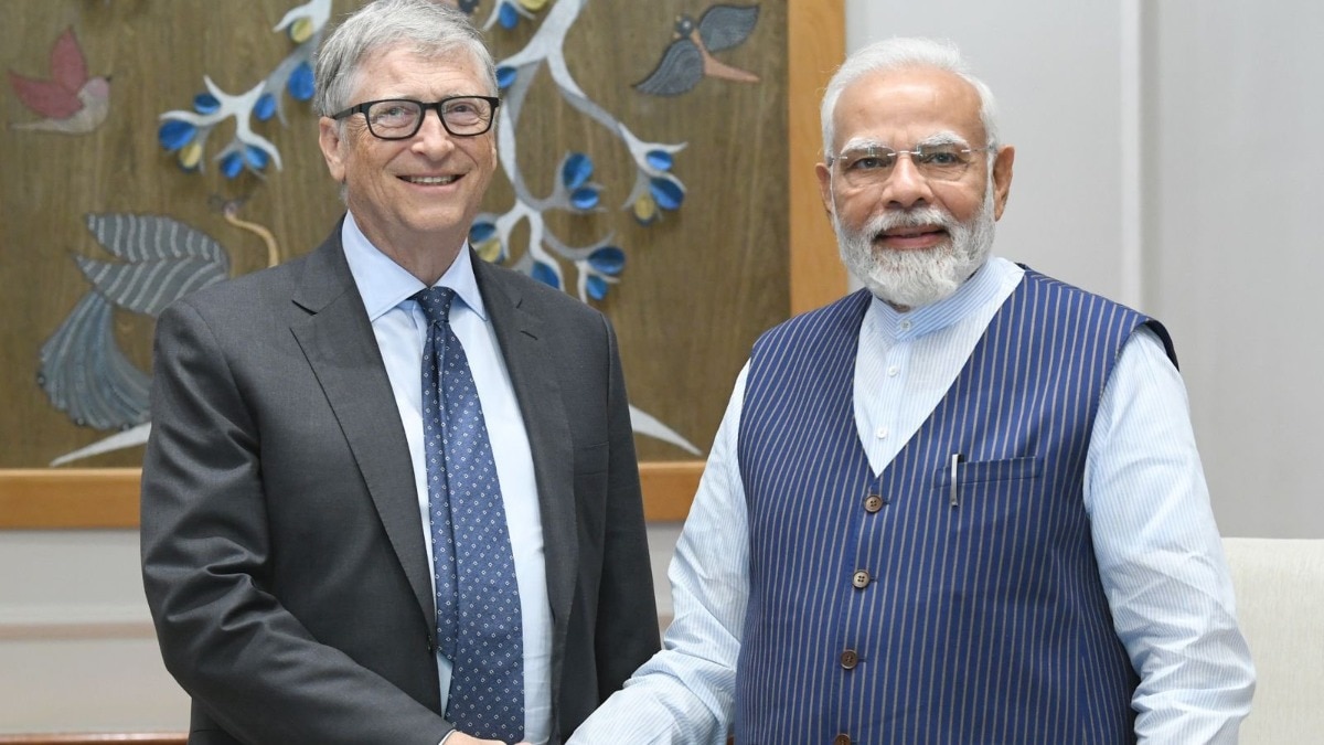 Bill Gates and PM Narendra Modi Bill Gates and PM Narendra Modi