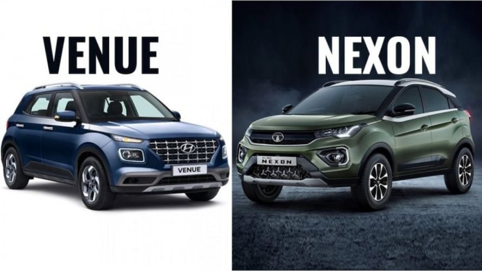 Tata Nexon vs Hyundai Venue compared Tata Nexon vs Hyundai Venue compared