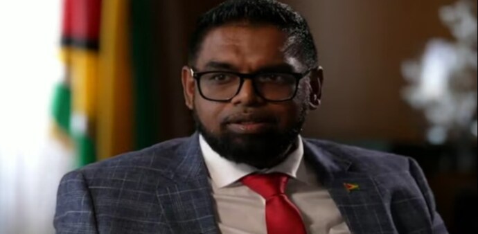 Making a strong statement on alleged western hypocrisy, the Guyana President said that those who had destroyed the environment are now questioning his country. Making a strong statement on alleged western hypocrisy, the Guyana President said that those who had destroyed the environment are now questioning his country.