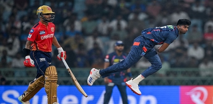 Yadav's fiery spell disrupted Punjab Kings' batting lineup, securing him the title of the fastest bowler of the season so far. Yadav's fiery spell disrupted Punjab Kings' batting lineup, securing him the title of the fastest bowler of the season so far.