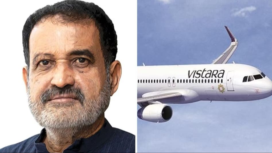 In a post on X, Pai accused Vistara of delaying a Bangalore to Ahmedabad flight by two and a half hours In a post on X, Pai accused Vistara of delaying a Bangalore to Ahmedabad flight by two and a half hours