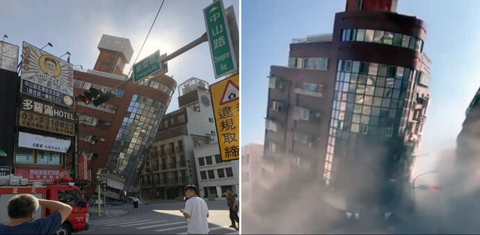 The Japan Meteorological Agency forecast a tsunami of up to 3 meters (9.8 feet) after the quake hit at 7:58 am. The Japan Meteorological Agency forecast a tsunami of up to 3 meters (9.8 feet) after the quake hit at 7:58 am.