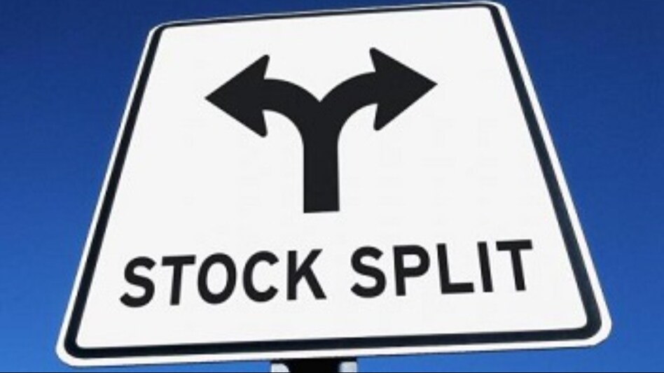 A stock split is when a company increases the number of its outstanding shares of stock to boost the stock's liquidity. A stock split is when a company increases the number of its outstanding shares of stock to boost the stock's liquidity.