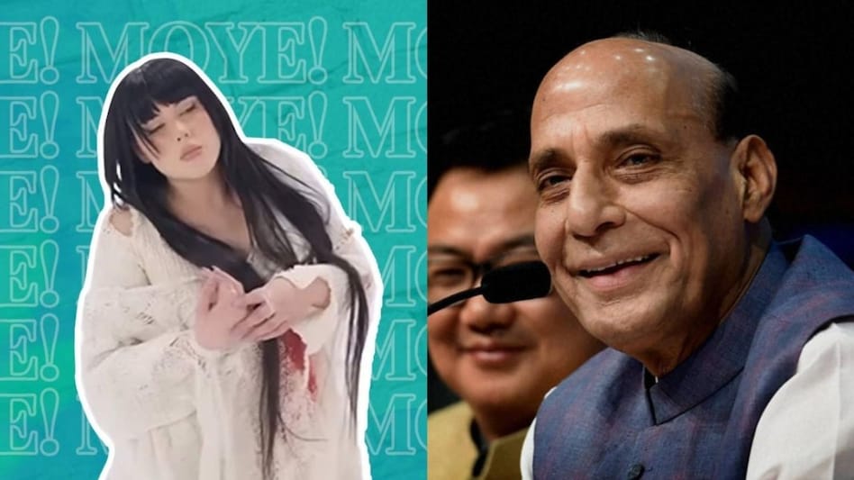 'Desh ki janta Moye Moye kardegi': Rajnath Singh invokes famous meme to mock opposition 'Desh ki janta Moye Moye kardegi': Rajnath Singh invokes famous meme to mock opposition