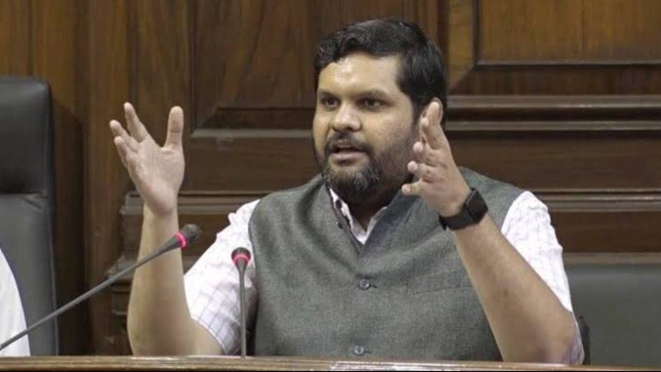 Gourav Vallabh noted he could not raise slogans against Sanatana Dharma or abuse the wealth creators of India Gourav Vallabh noted he could not raise slogans against Sanatana Dharma or abuse the wealth creators of India