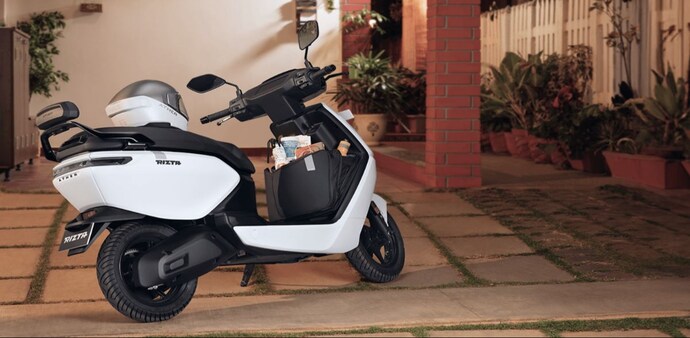 India's e-scooter market is small but growing, accounting for 5% of total two-wheeler sales in fiscal 2023-2024. India's e-scooter market is small but growing, accounting for 5% of total two-wheeler sales in fiscal 2023-2024.