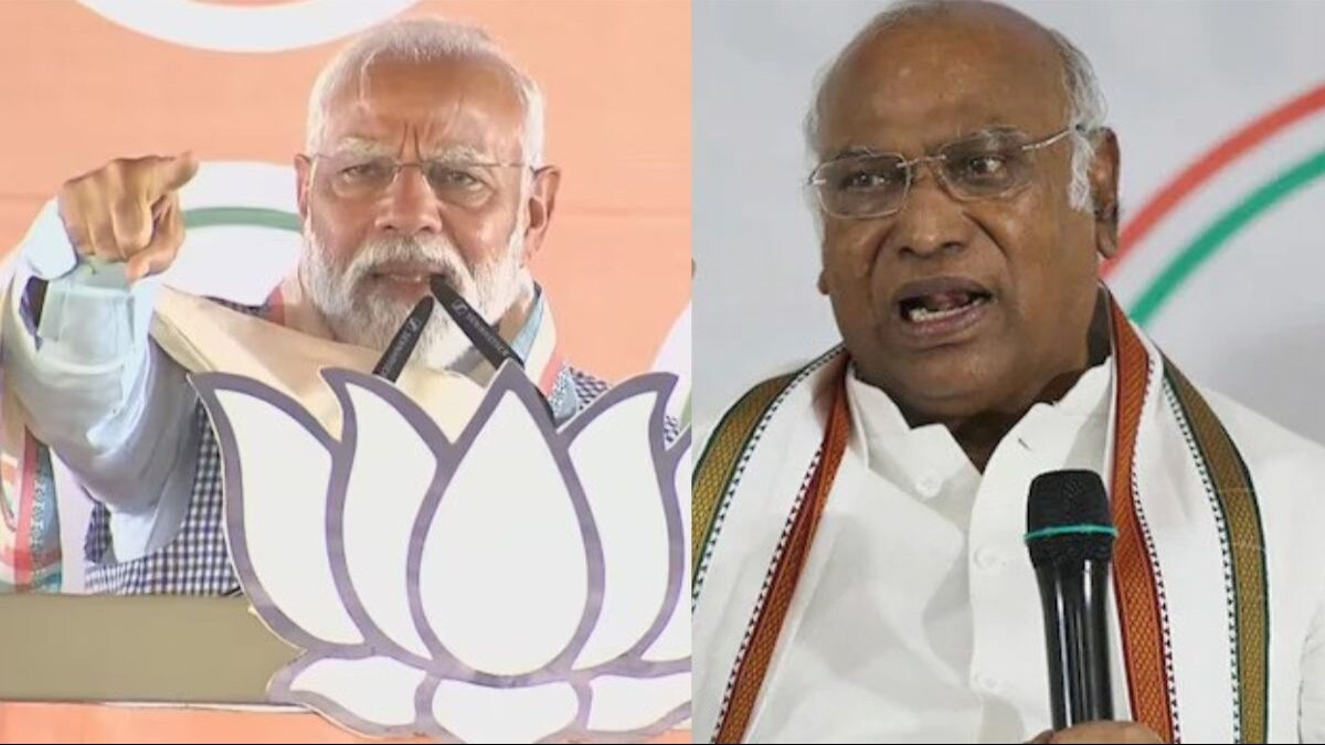 Kharge, addressing a rally in Rajasthan, referred to PM Modi's recent speech and mistakenly mentioned the scrapping of Article 370 as 'Article 371'. Kharge, addressing a rally in Rajasthan, referred to PM Modi's recent speech and mistakenly mentioned the scrapping of Article 370 as 'Article 371'.