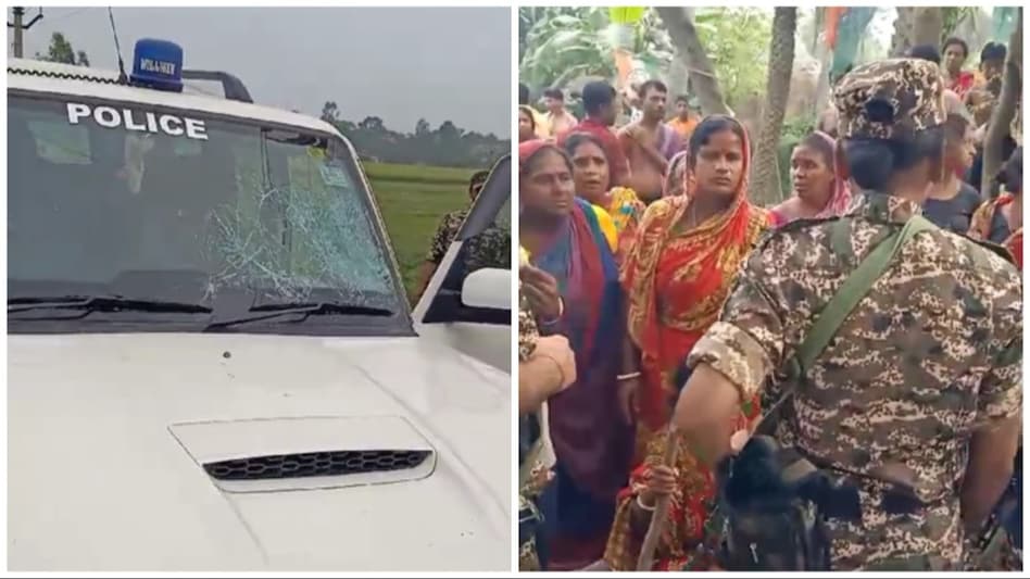 nia team attacked in bengal bhupatinagar protests blast cast raid officer injured nia team attacked in bengal bhupatinagar protests blast cast raid officer injured