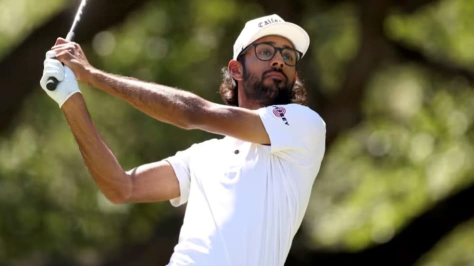 The 22-year-old left-hander followed rounds of 63 and 70 at TPC San Antonio with a steady 68 for a 15 under tournament total of 201 that kept him on track for a second PGA Tour title The 22-year-old left-hander followed rounds of 63 and 70 at TPC San Antonio with a steady 68 for a 15 under tournament total of 201 that kept him on track for a second PGA Tour title