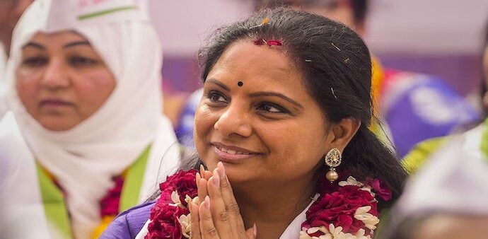 In the evening of March 15, Kavitha was arrested by the Enforcement Directorate (ED) from her Hyderabad home in the ongoing liquor policy case. In the evening of March 15, Kavitha was arrested by the Enforcement Directorate (ED) from her Hyderabad home in the ongoing liquor policy case.