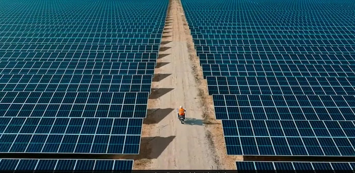Adani Green Energy's operation portfolio has surpassed 10,000 megawatts (MW) of operational portfolio. Adani Green Energy's operation portfolio has surpassed 10,000 megawatts (MW) of operational portfolio.