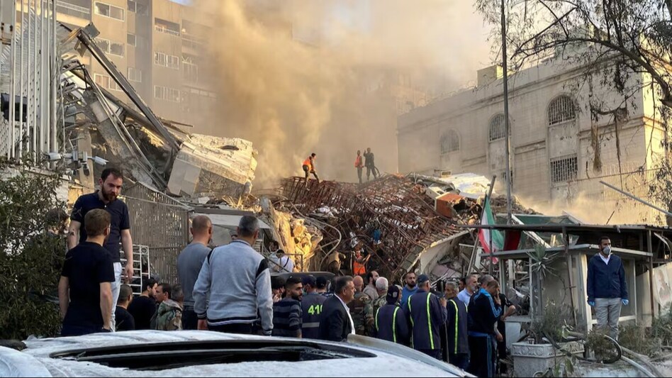 The heightened tensions stem from Iran's pledge to retaliate for the April 1 airstrike targeting its embassy compound in Syria’s Damascus. The heightened tensions stem from Iran's pledge to retaliate for the April 1 airstrike targeting its embassy compound in Syria’s Damascus.