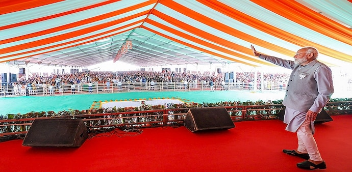 PM Modi says people of the nation are enthusiastic about BJP's return to power PM Modi says people of the nation are enthusiastic about BJP's return to power