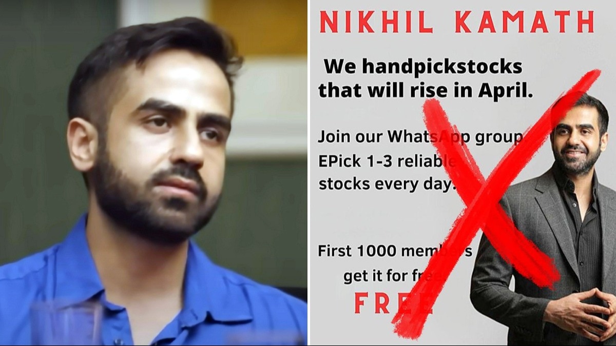 Zerodha's Nikhil Kamath alerts investors about 'hand-picked' stocks scam Zerodha's Nikhil Kamath alerts investors about 'hand-picked' stocks scam