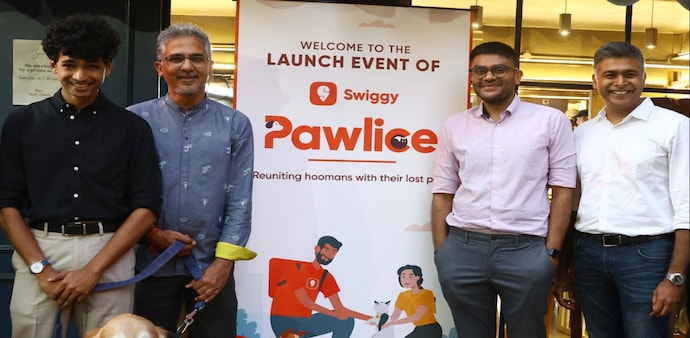 Swiggy introduces 'Paw-lice' Swiggy introduces 'Paw-lice'
