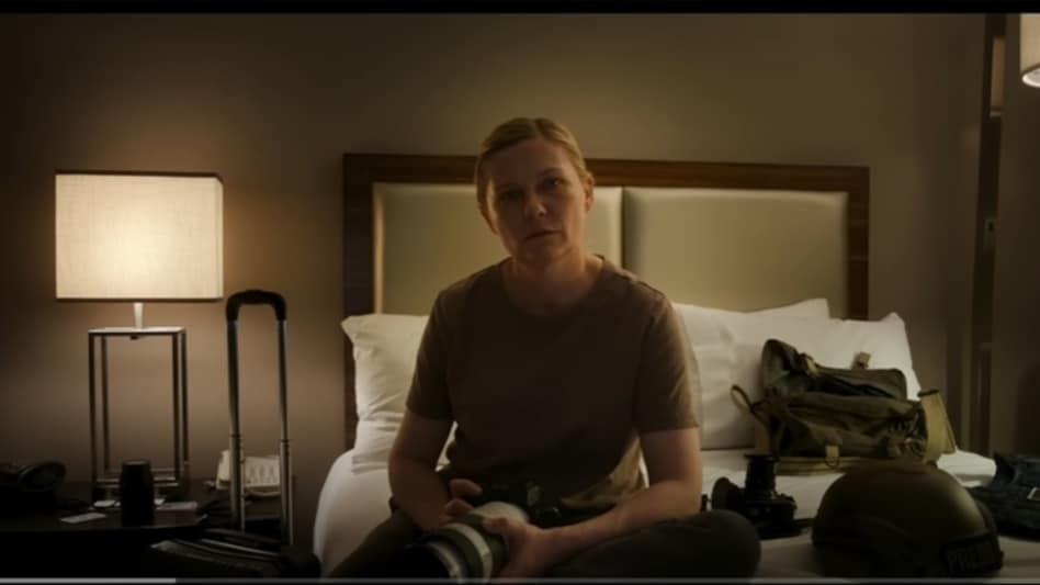 Civil War turns out to only be a Kirsten Dunst show by and large Civil War turns out to only be a Kirsten Dunst show by and large