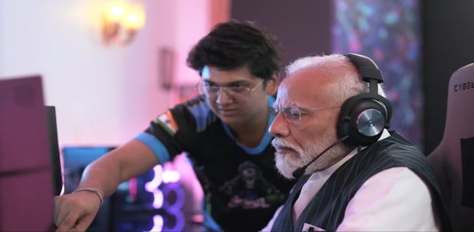 PM Modi Meeting with Top Gamers PM Modi Meeting with Top Gamers