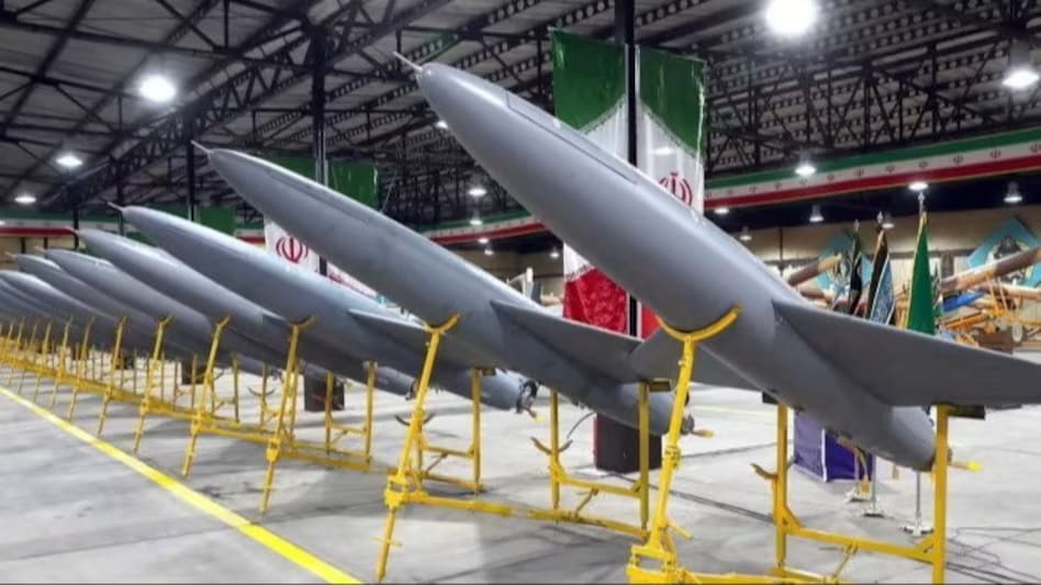 Iran launches attack on Israel with dozens of suicide drones armed with 20kg of explosives each, set to hit mainland in 9 hours Iran launches attack on Israel with dozens of suicide drones armed with 20kg of explosives each, set to hit mainland in 9 hours