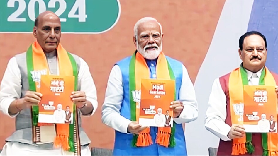 While speaking at the event, Rajnath Singh said that the saffron party has fulfilled all the promises it made before the 2019 Lok Sabha polls for the development and public welfare. While speaking at the event, Rajnath Singh said that the saffron party has fulfilled all the promises it made before the 2019 Lok Sabha polls for the development and public welfare.