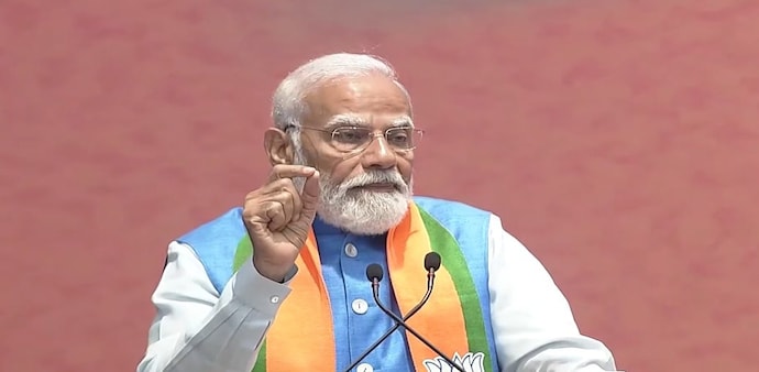 The Prime Minister was speaking during the unveiling of the BJP's manifesto for the upcoming general elections. The Prime Minister was speaking during the unveiling of the BJP's manifesto for the upcoming general elections.