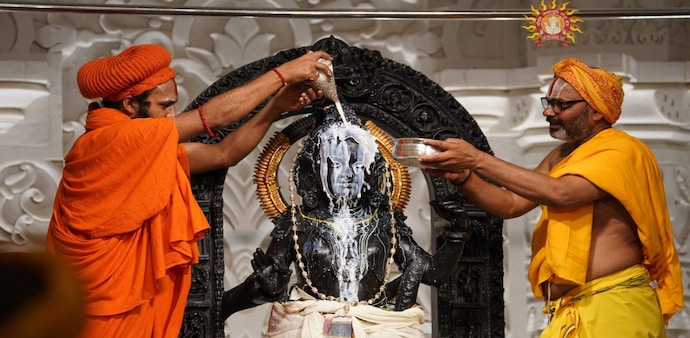 Ramlala ( Photo-Shri Ram Teerth X) Ramlala ( Photo-Shri Ram Teerth X)
