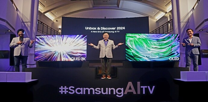 Samsung's new AI TVs Samsung's new AI TVs