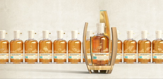 Godawan 100 scored 96 points, claiming the top spot in the single malt whisky category globally. Godawan 100 scored 96 points, claiming the top spot in the single malt whisky category globally.