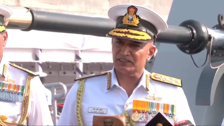 Navy chief Admiral R Hari Kumar foresees 'Amritkaal' for India's space sector with Elon Musk's visit Navy chief Admiral R Hari Kumar foresees 'Amritkaal' for India's space sector with Elon Musk's visit