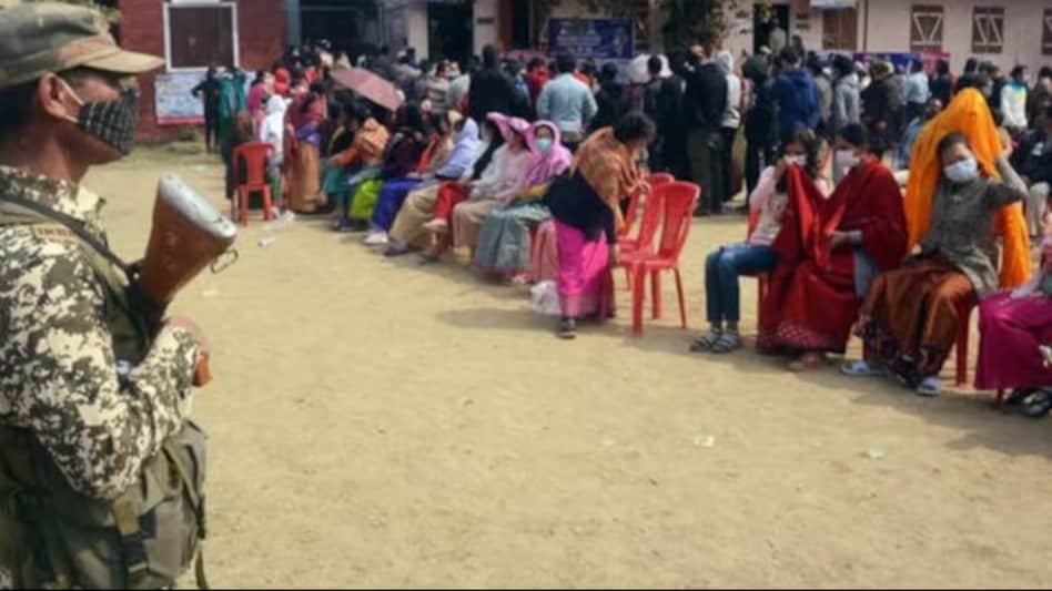 The voting for the remaining 13 segments of Outer Manipur will be held in the second phase on April 26. The voting for the remaining 13 segments of Outer Manipur will be held in the second phase on April 26.