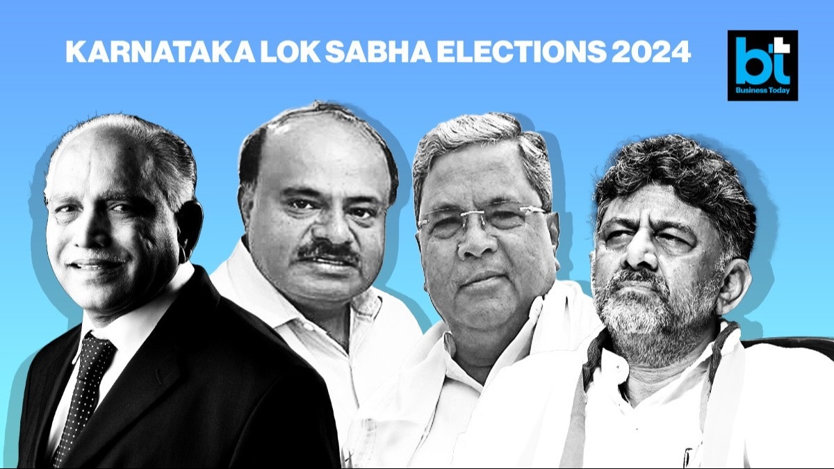 Karnataka has 28 seats, of which the BJP had won 25 in 2019. Karnataka has 28 seats, of which the BJP had won 25 in 2019.