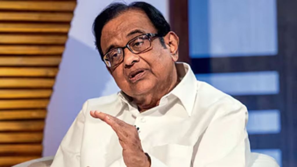 Senior Congress leader P Chidambaram Senior Congress leader P Chidambaram