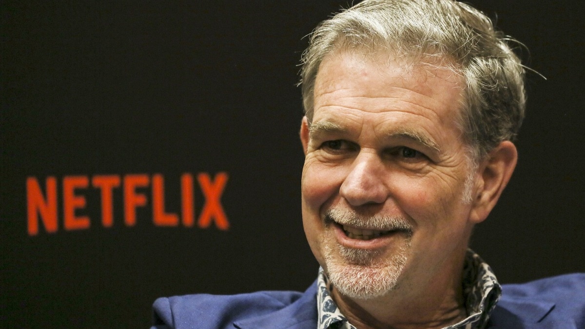 Hastings served as Netflix’s CEO for more than two decades before becoming chairman in 2023 Hastings served as Netflix’s CEO for more than two decades before becoming chairman in 2023