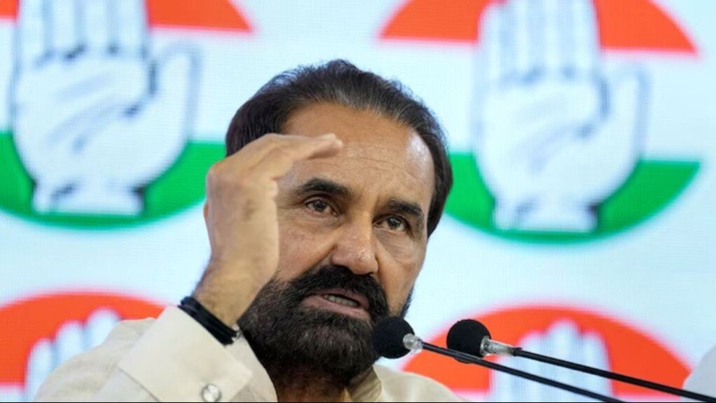 Congress leader Shaktisinh Gohil Congress leader Shaktisinh Gohil