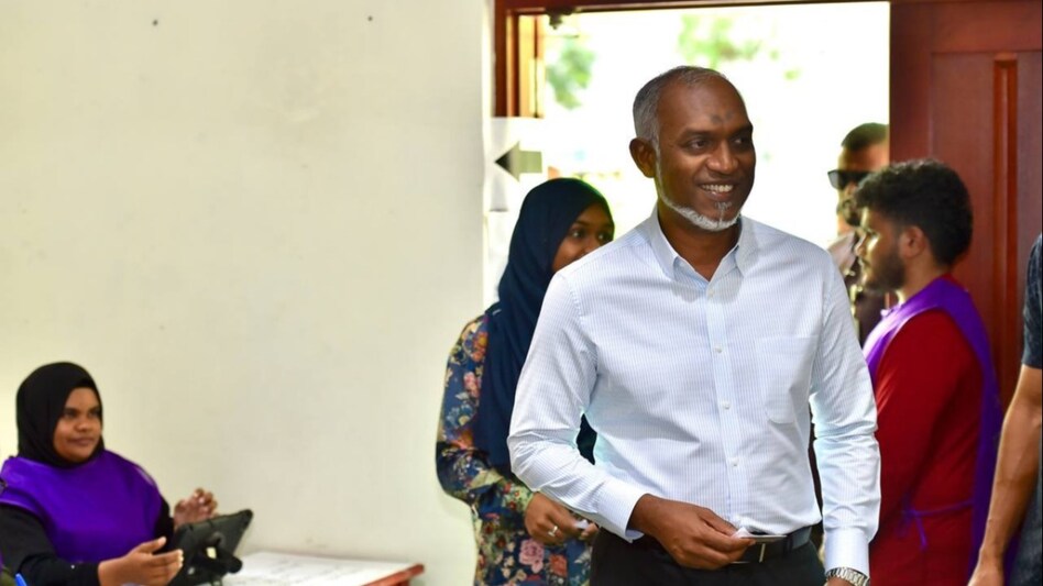 Voters in Maldives backed President Mohamed Muizzu’s tilt towards China and away from traditional benefactor India handing his party an electoral 'supermajority' on April 22. Voters in Maldives backed President Mohamed Muizzu’s tilt towards China and away from traditional benefactor India handing his party an electoral 'supermajority' on April 22.