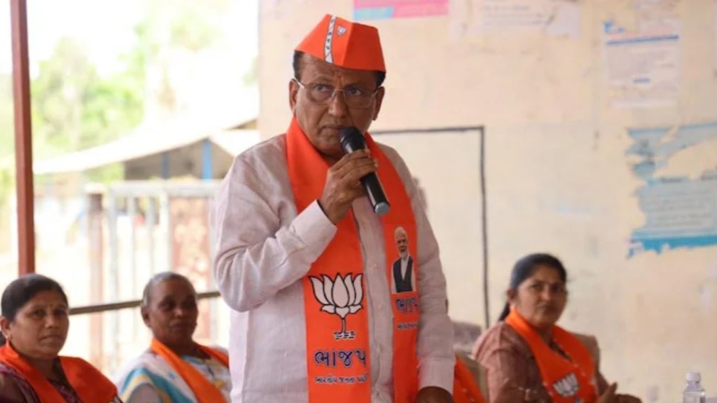 BJP's Surat candidate Mukesh Dalal. BJP's Surat candidate Mukesh Dalal.