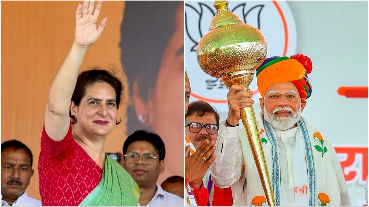 Priyanka Gandhi's reply to PM Modi's 'mangalsutra' comment Priyanka Gandhi's reply to PM Modi's 'mangalsutra' comment
