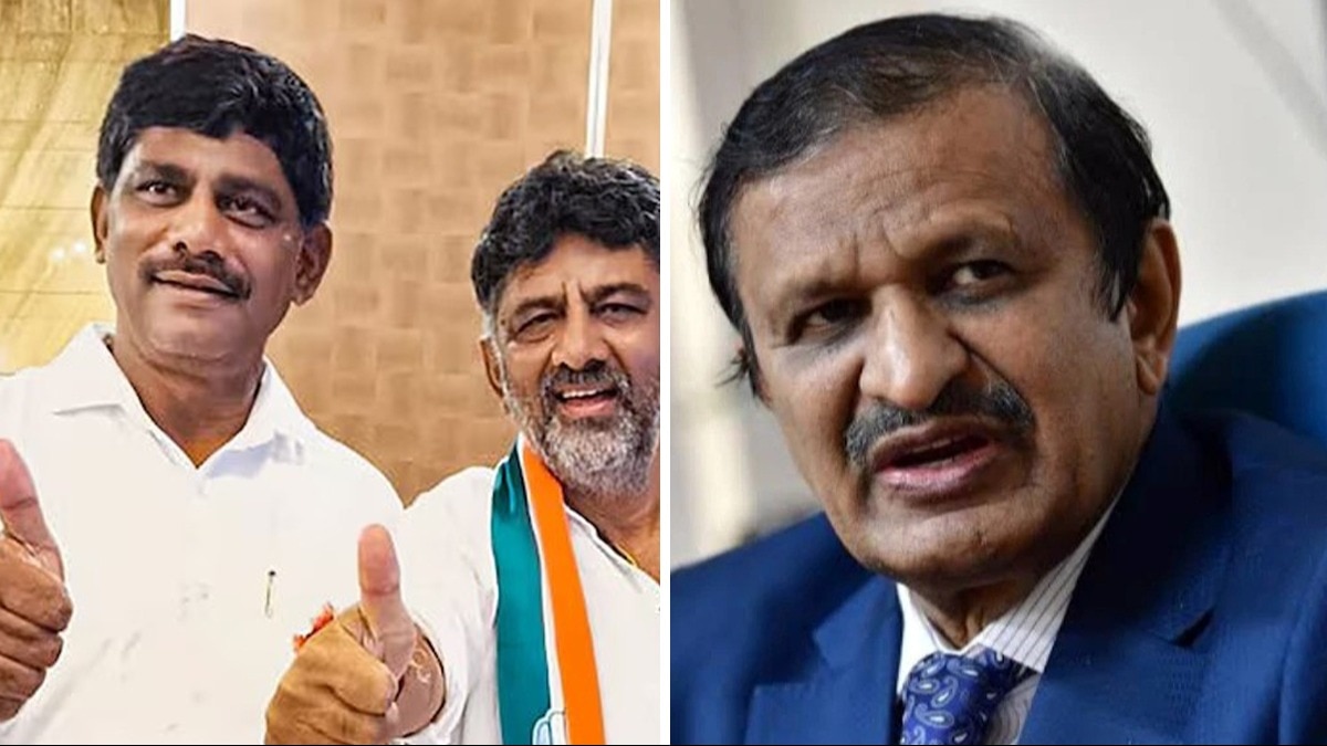 Bangalore Rural Lok Sabha polls: Both Dr Manjunath and DK Suresh are well-revered figures in the Vokkaliga community, making this a nail-biting contest for election watchers. Bangalore Rural Lok Sabha polls: Both Dr Manjunath and DK Suresh are well-revered figures in the Vokkaliga community, making this a nail-biting contest for election watchers.