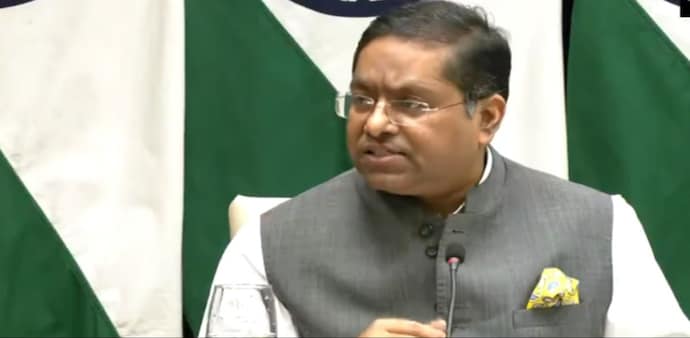 MEA spokesperson Randhir Jaiswal MEA spokesperson Randhir Jaiswal