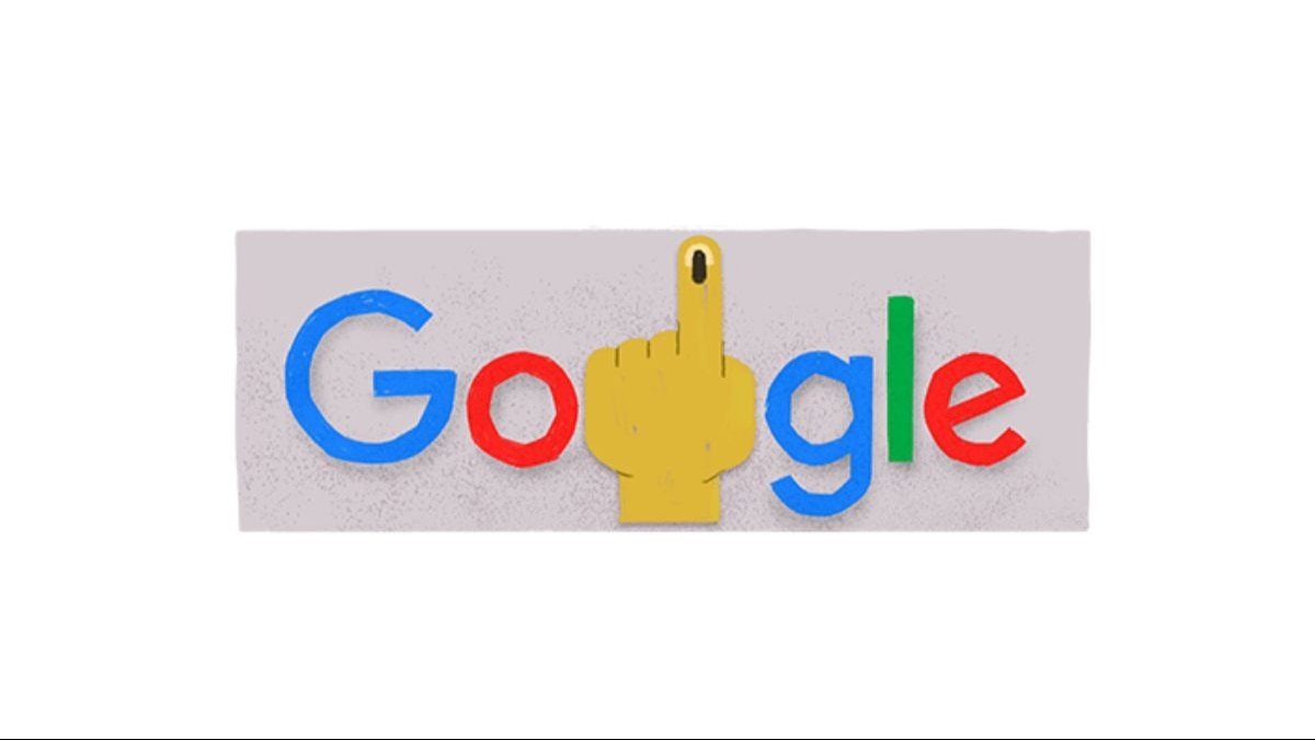 Google Doodle celebrates Lok Sabha elections 2024