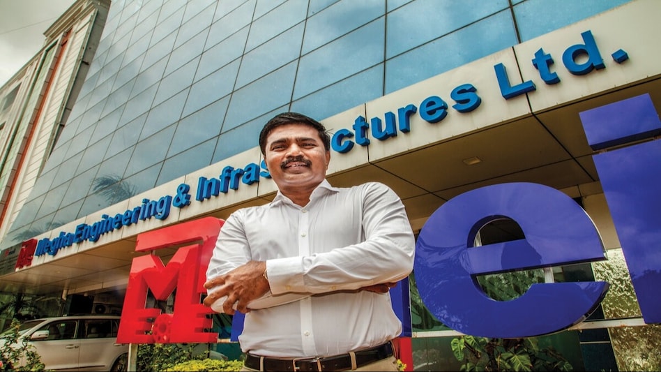 Krishna Reddy, MD, Megha Engineering and Infrastructure Ltd., the Hyderabad-based construction company Krishna Reddy, MD, Megha Engineering and Infrastructure Ltd., the Hyderabad-based construction company