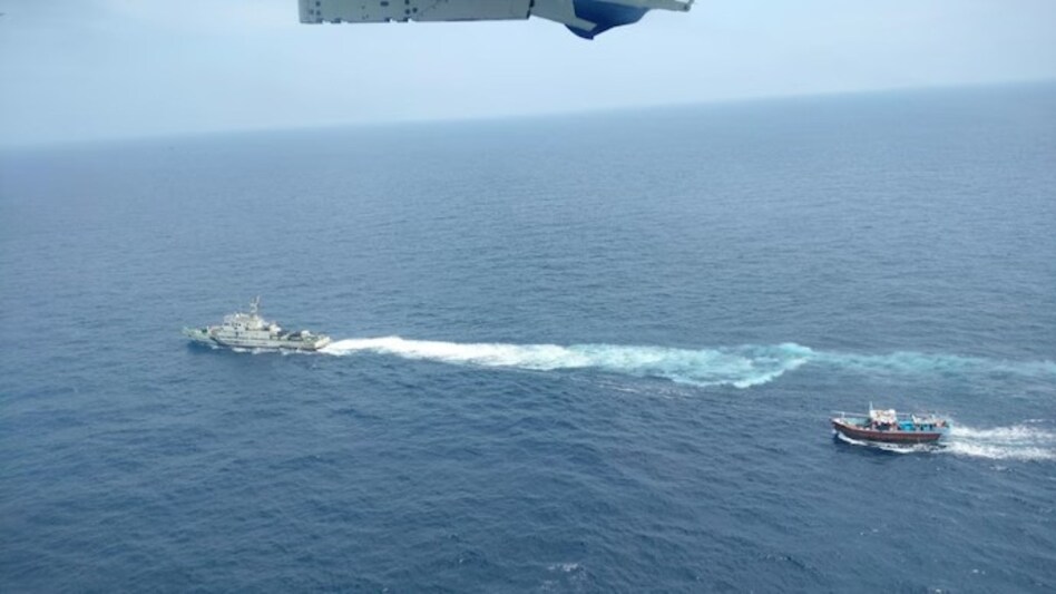 The Coast Guard has not yet revealed the type of narcotic substances found on the Pakistani boat The Coast Guard has not yet revealed the type of narcotic substances found on the Pakistani boat