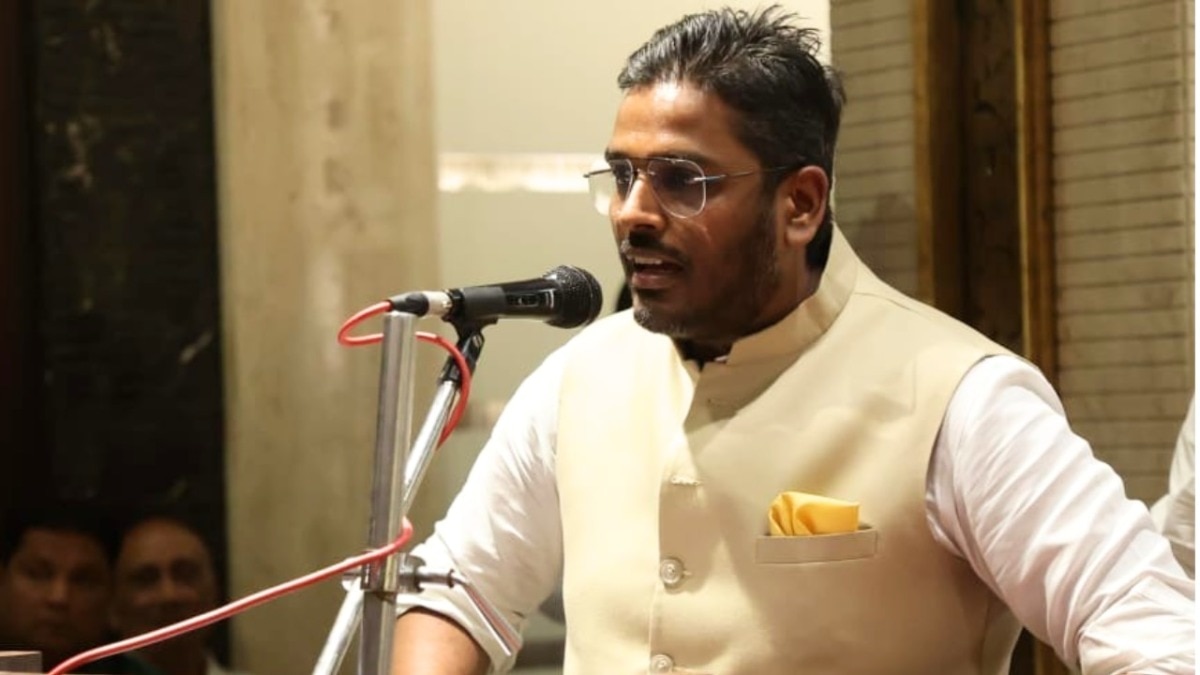 Soon after withdrawing his nomination on a Congress ticket from Indore, Bam joined the BJP Soon after withdrawing his nomination on a Congress ticket from Indore, Bam joined the BJP