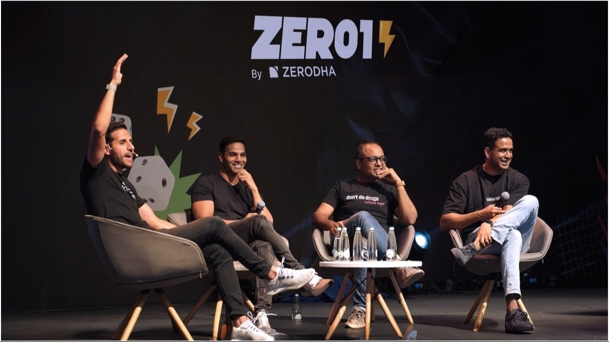 Nithin Kamath, 44, was at the Zero1 fest Nithin Kamath, 44, was at the Zero1 fest