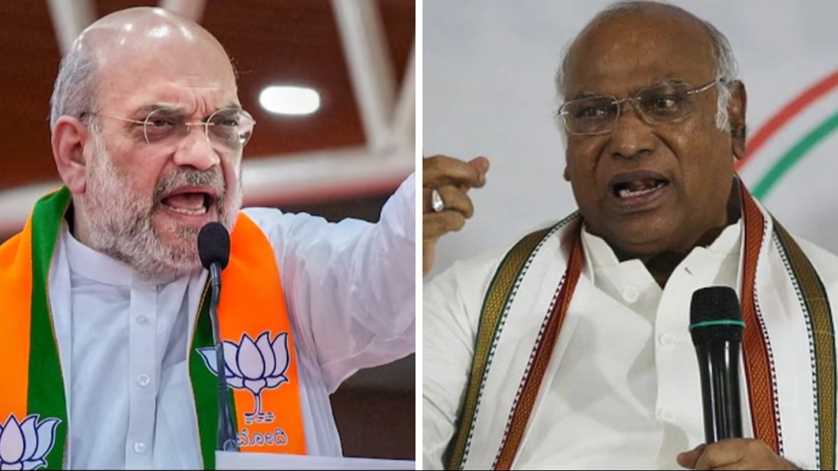 Amit Shah was responding to Mallikarjun Kharge's remarks against Prime Minister Narendra Modi and the Bharatiya Janata Party (BJP). Amit Shah was responding to Mallikarjun Kharge's remarks against Prime Minister Narendra Modi and the Bharatiya Janata Party (BJP).