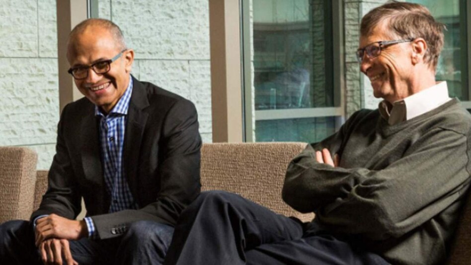 Satya Nadella and Bill Gates Satya Nadella and Bill Gates