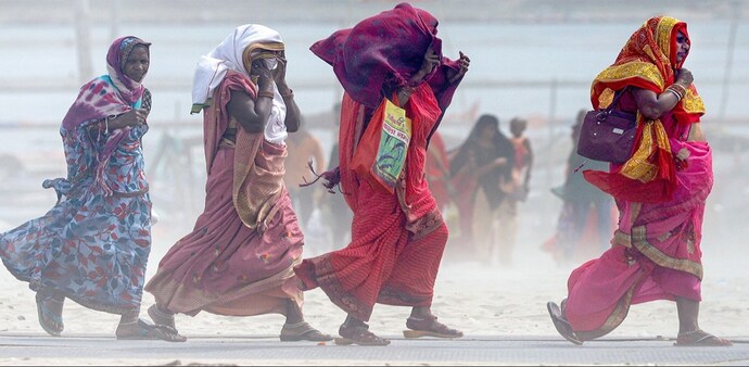 Heatwave in India-- PTI Heatwave in India-- PTI