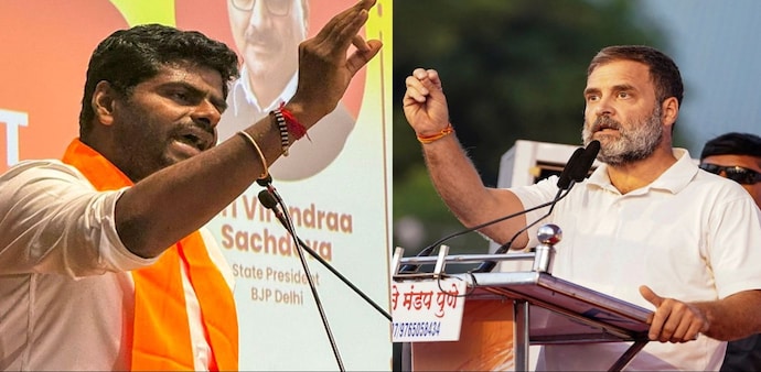 Annamalai, however, was not the only one to take a jibe at Rahul Gandhi. Annamalai, however, was not the only one to take a jibe at Rahul Gandhi.